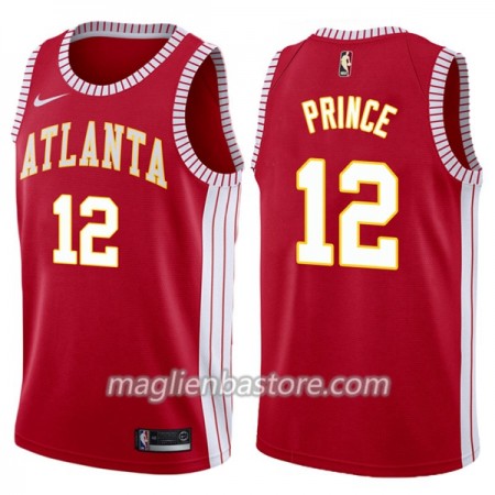 Maglia NBA Atlanta Hawks Taurean Prince 12 Nike Classic Edition Swingman - Uomo